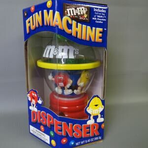 M&M Fun Machine Dispenser Candy Collectible Mars Retro NEW